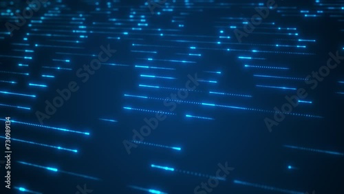 Wallpaper Mural Abstract AI big data flow digital background Torontodigital.ca