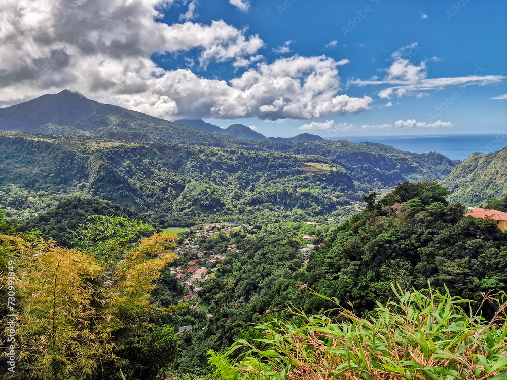 The Caribbean's natural environment landscape