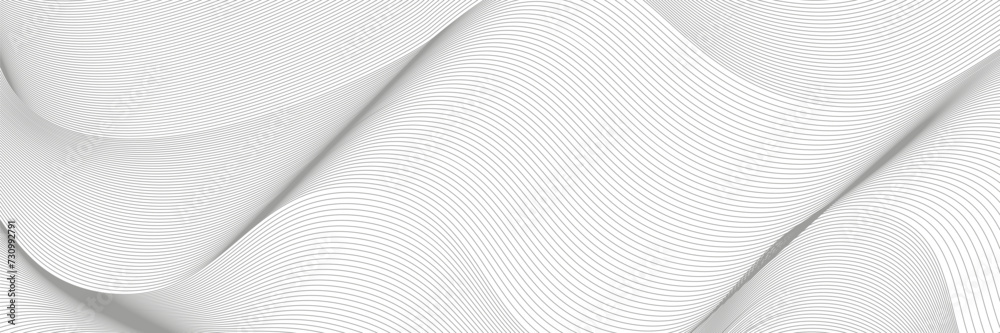 Abstract background vector grey with dynamic waves for business design. Futuristic technology backdrop with network wavy lines. Premium template with stripes and gradient mesh for banner or poster Abstract background vector grey with dynamic waves for business design. Futuristic technology backdrop with network wavy lines. Premium template with stripes and gradient mesh for banner or poster