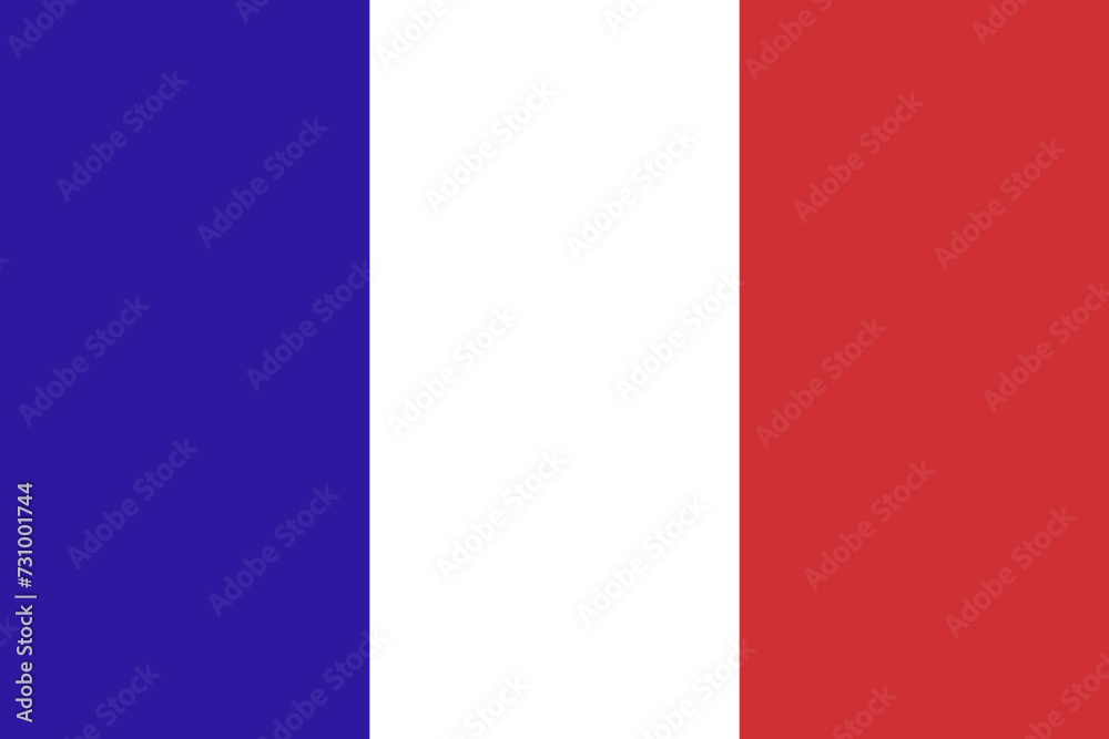 flag of France vector illustration flag of France vector illustration