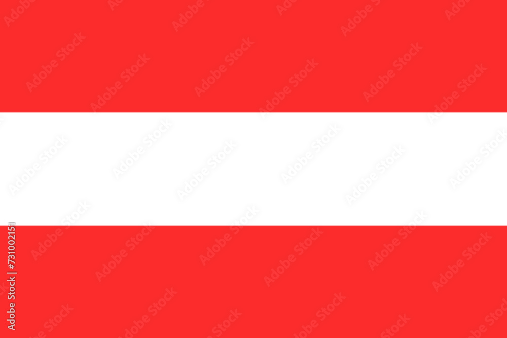 National flag of Austria vector