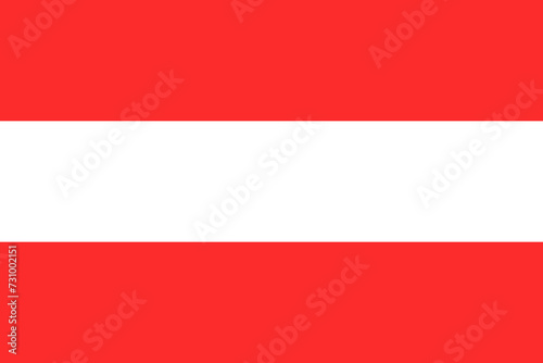National flag of Austria vector