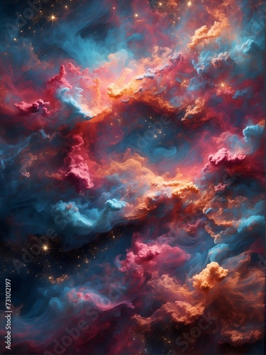 background with space © ArtistiKa