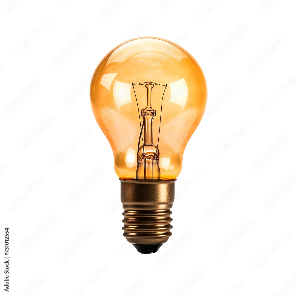Lamp isolated on transparent background
