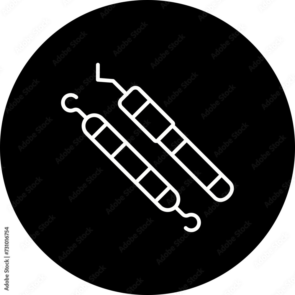 Dental Probe Icon Dental Probe Icon