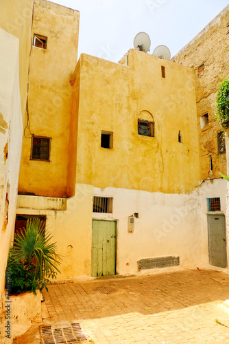 Traditional houses in the Medina of Fez, Morocco