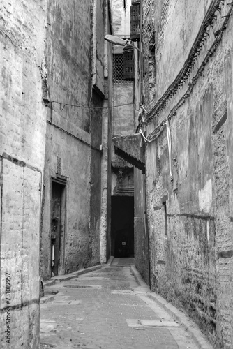 Traditional houses in the Medina of Fez, Morocco