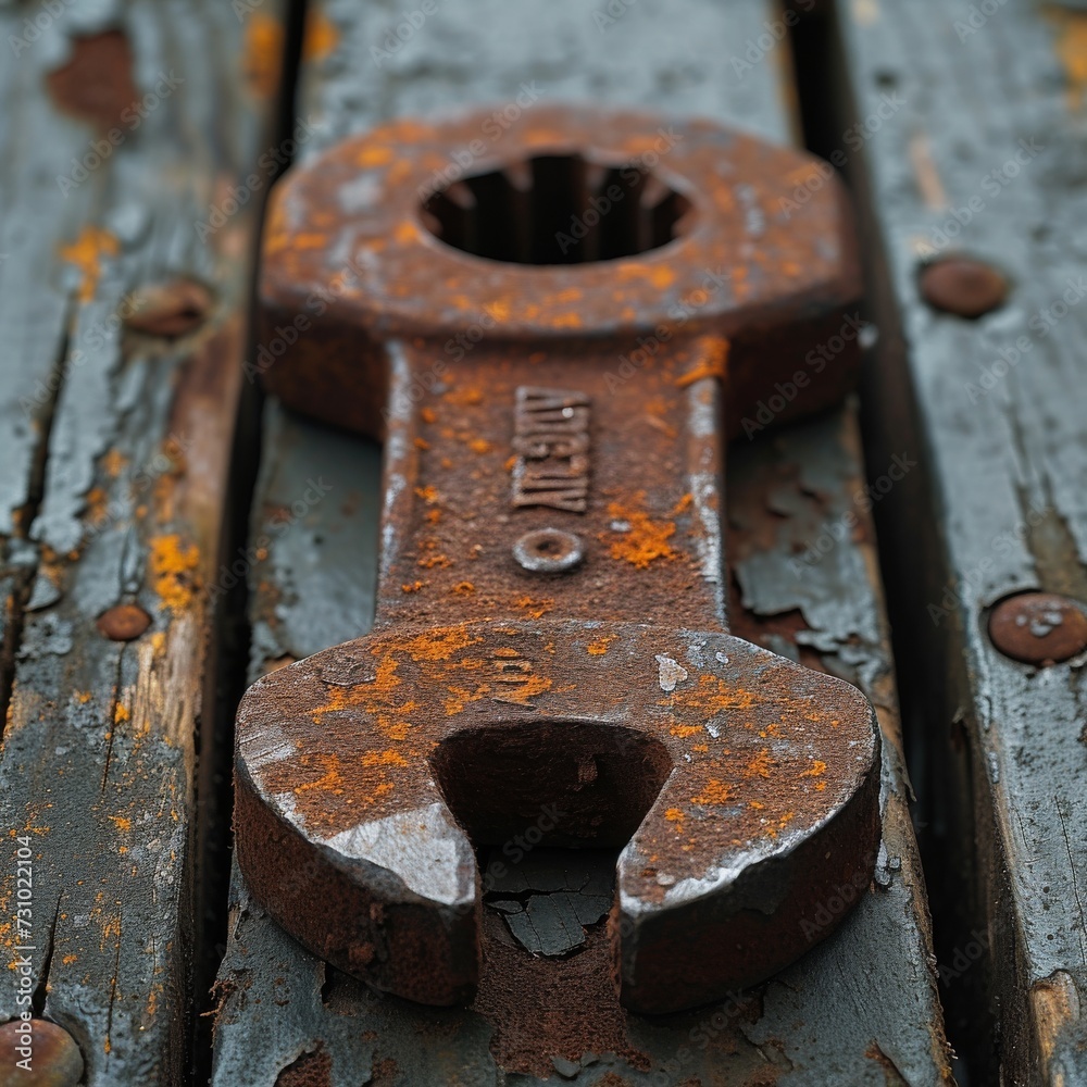 Close-Up of Rustic Tools, Macro photography featuring the worn and rustic details of tools. Close-Up of Rustic Tools, Macro photography featuring the worn and rustic details of tools.