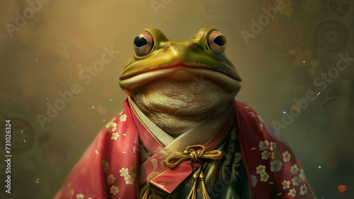 Pepe   s Korean Adventure  Frog in a Hanbok