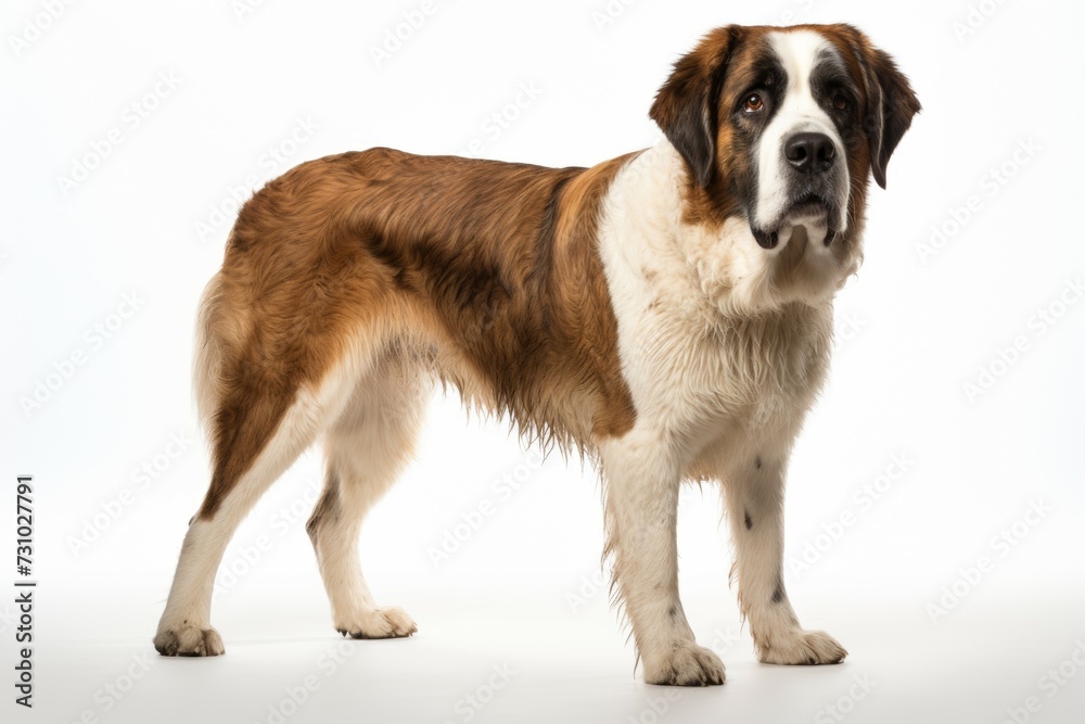 saint bernard dog clipart