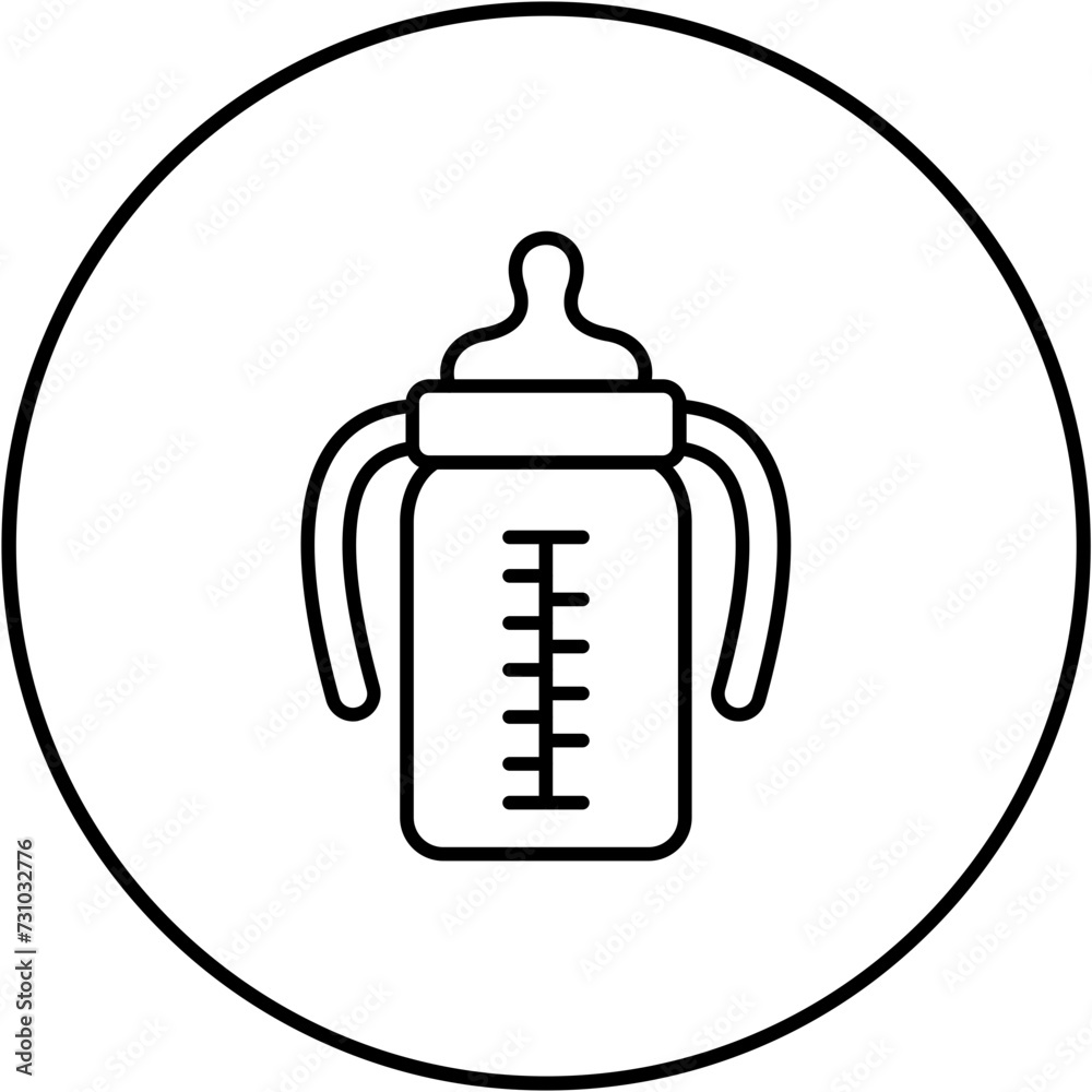 Baby Bottle Icon Baby Bottle Icon