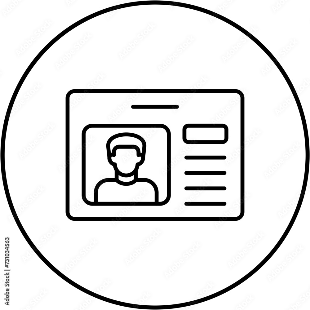 Id Card Icon Id Card Icon