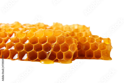 Seamless Honeycomb Pattern PNG - Transparent Background Illustration