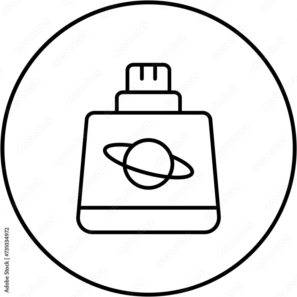 Obraz premium Space Food Icon