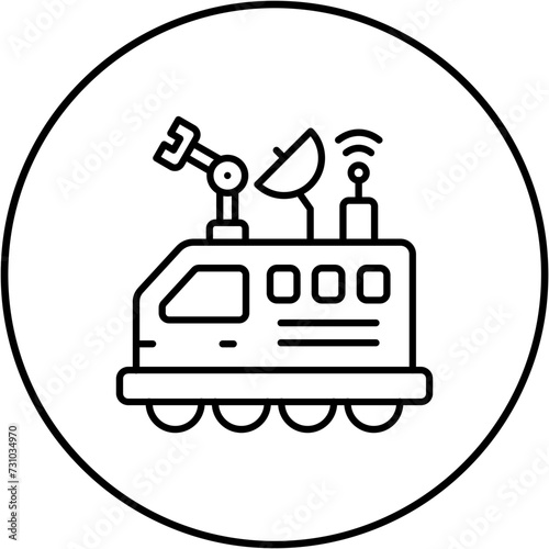 Space Rover Icon
