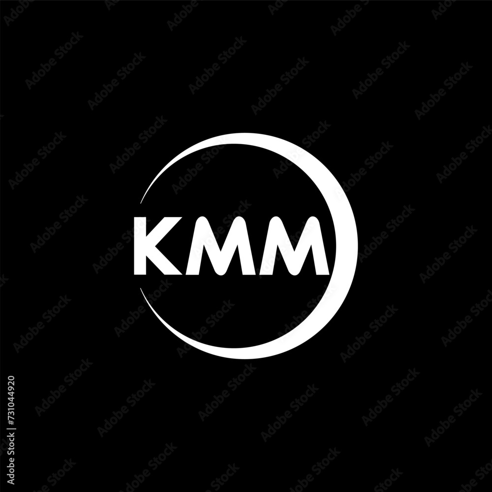 KMM letter logo design with black background in illustrator, cube logo, vector logo, modern alphabet font overlap style. calligraphy designs for logo, Poster, Invitation, etc. KMM letter logo design with black background in illustrator, cube logo, vector logo, modern alphabet font overlap style. calligraphy designs for logo, Poster, Invitation, etc.