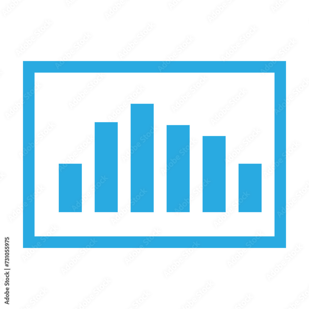 business chart icon business chart icon