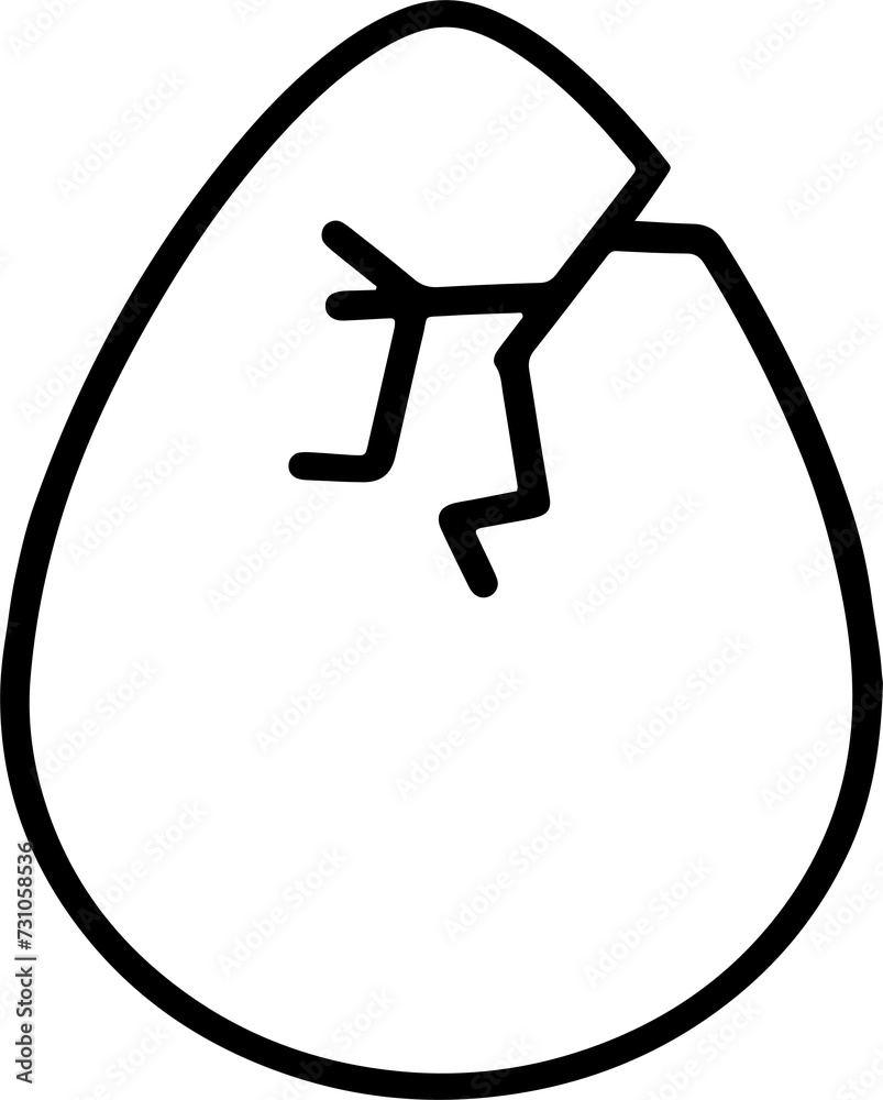 easter egg simple icon easter egg simple icon