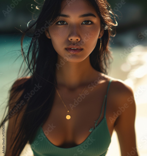 young adult woman ,age 21, ...