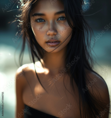 young adult woman ,age 21, ...