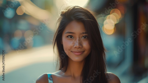 good mood young adult woman...