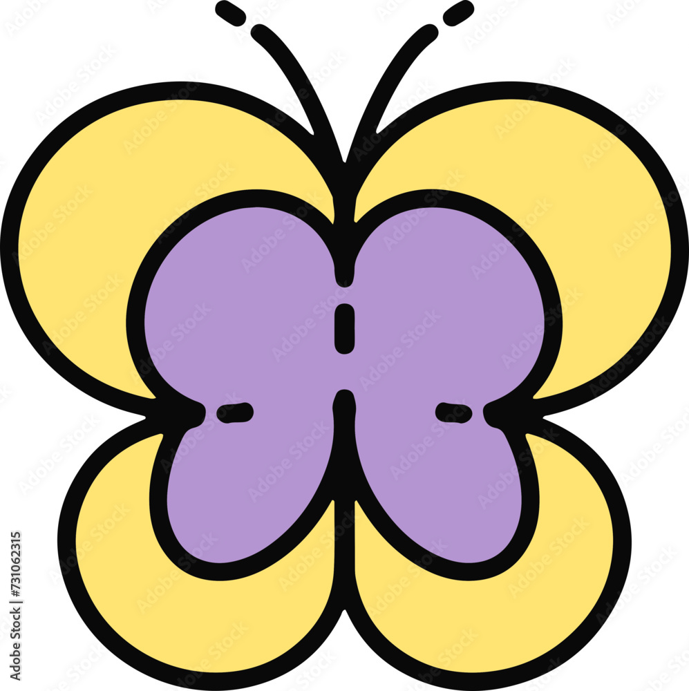 Fototapeta premium cute butterfly