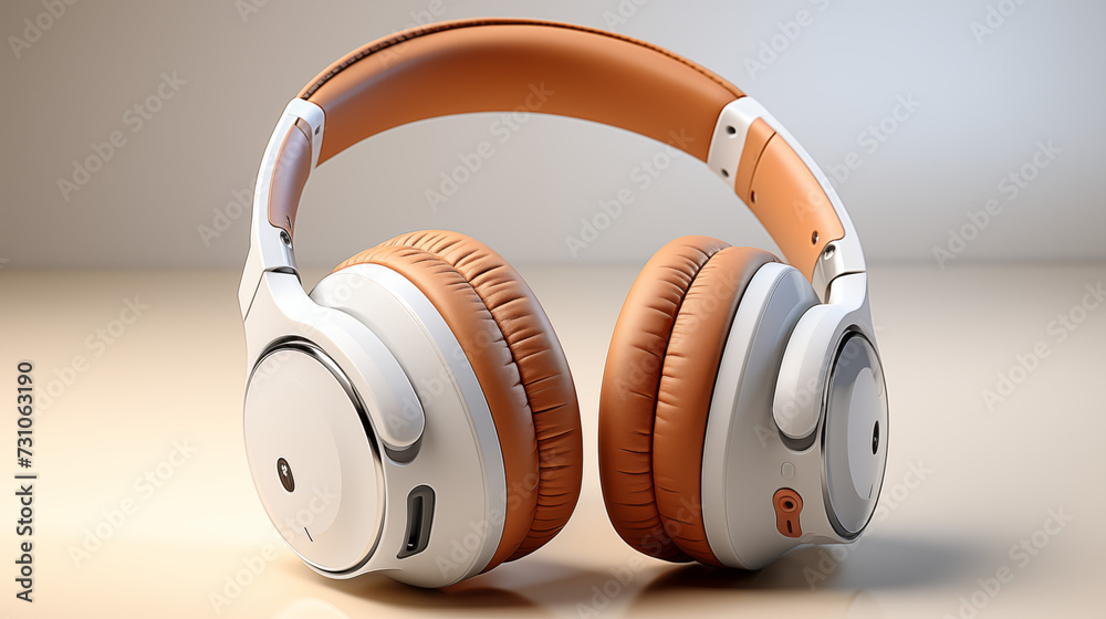 headphones isolated on white background headphones isolated on white background