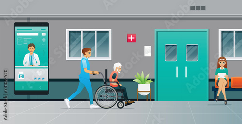 Patients make appointments for examinations with doctors through the application.
​