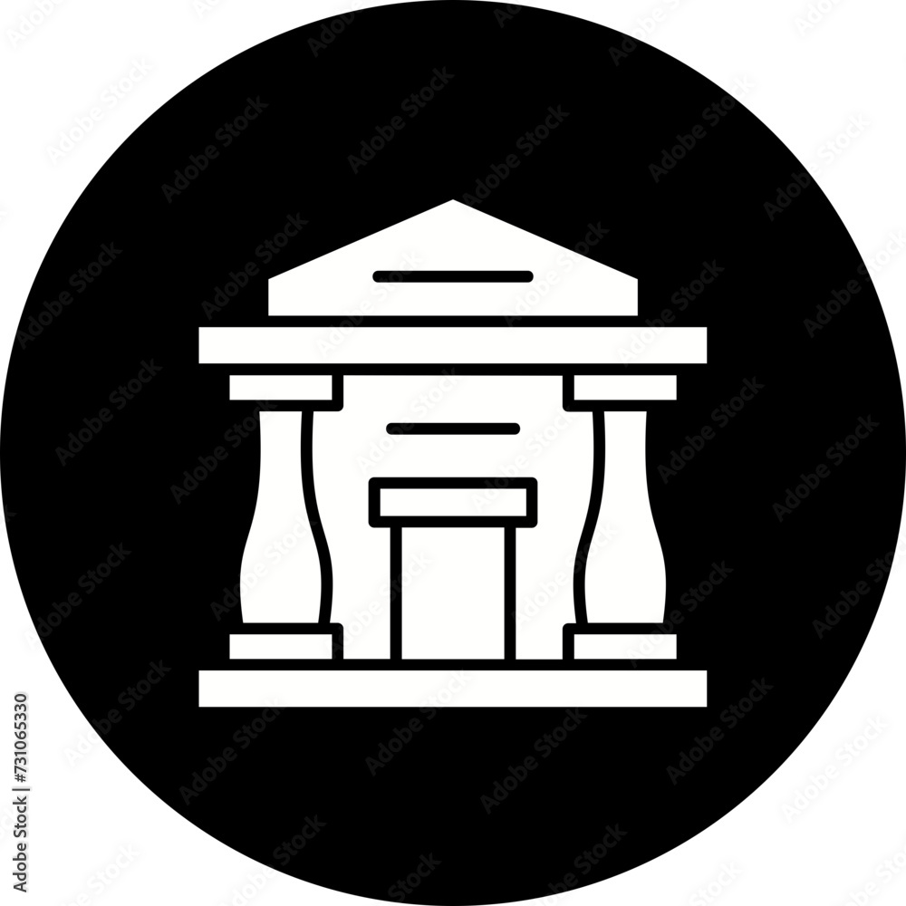Government Building Icon Government Building Icon