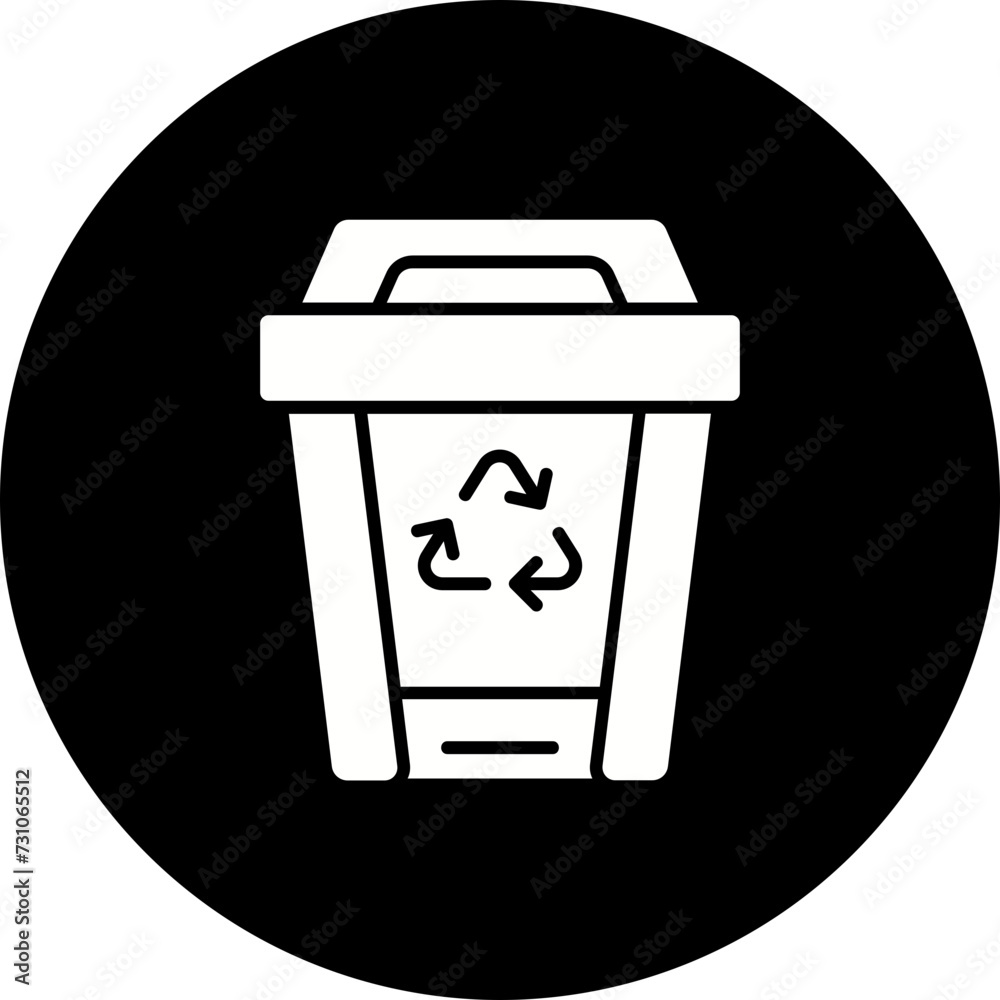 Recycling Bin Icon Recycling Bin Icon