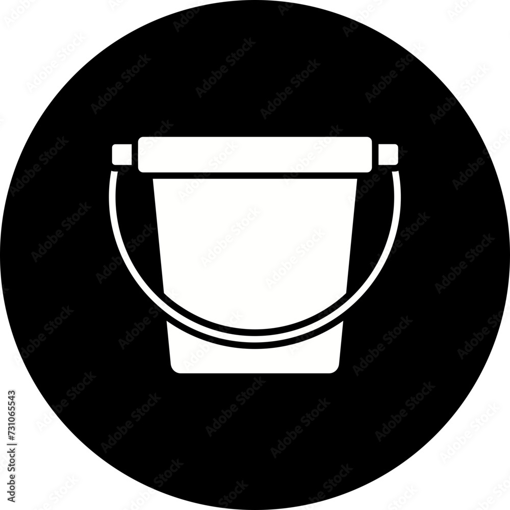 Water Bucket Icon Water Bucket Icon