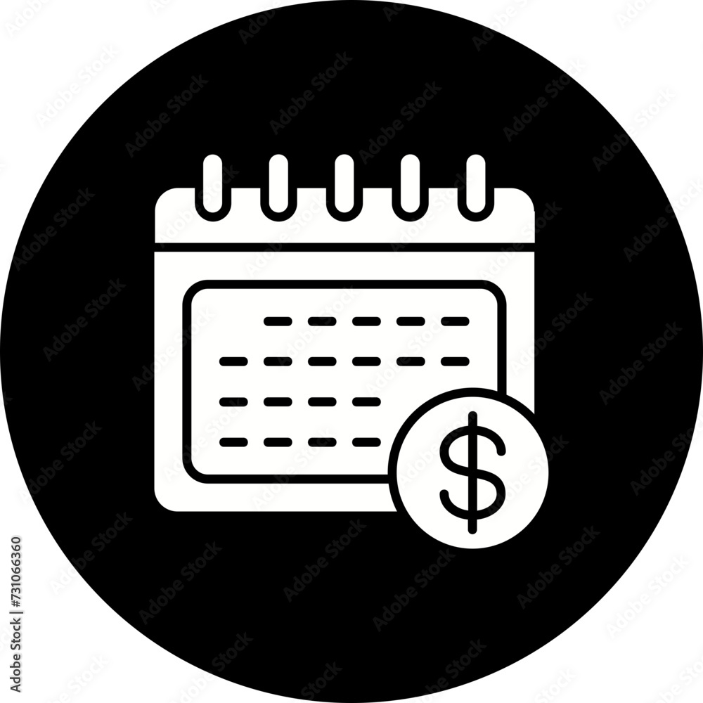 Monthly Salary Icon Monthly Salary Icon