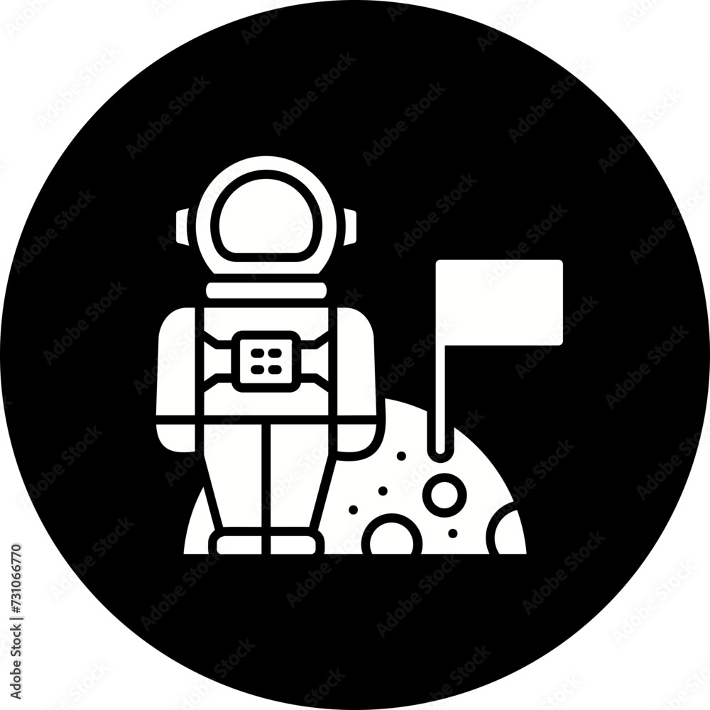 Moon Landing Icon