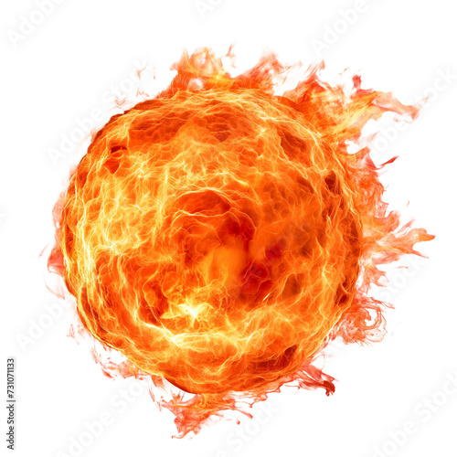 fire ball PNG transparent background  photo