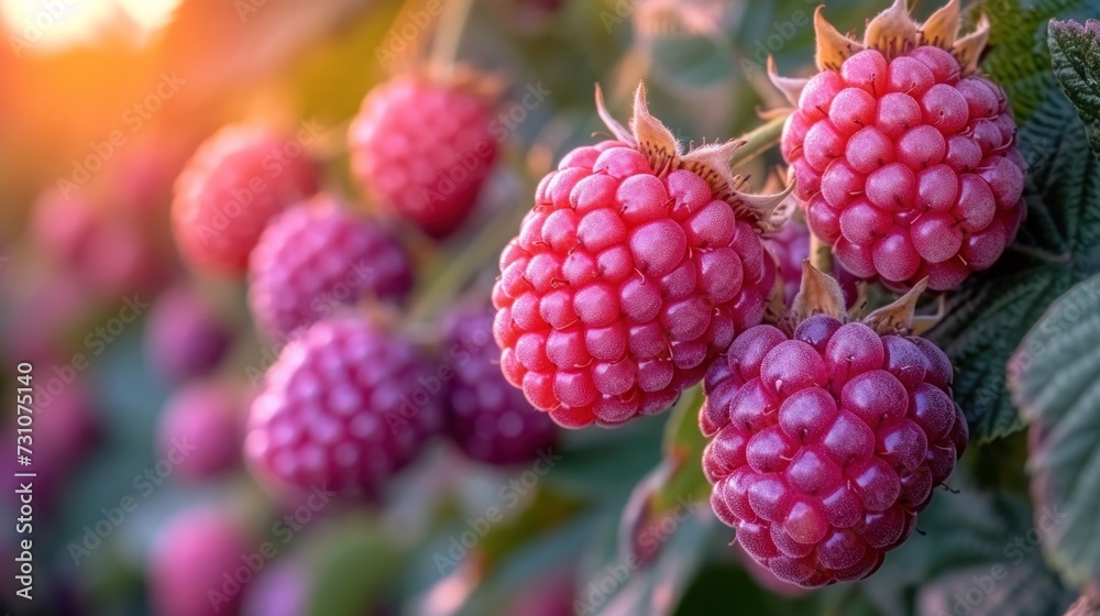 a bunch of raspberries hanging from a tree with green leaves and pinkish pinkish pinkish pinkish pinkish pinkish pinkish pinkish pinkish pinkish pinkish pinkish pinkish. a bunch of raspberries hanging from a tree with green leaves and pinkish pinkish pinkish pinkish pinkish pinkish pinkish pinkish pinkish pinkish pinkish pinkish pinkish.