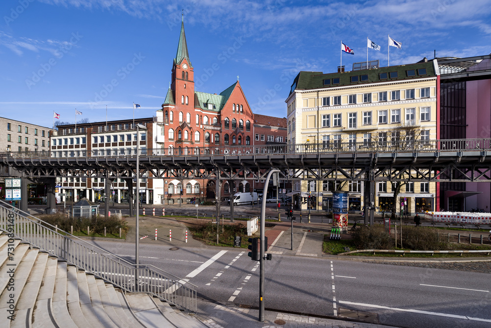 Hamburg Johannisbollwerk Gustav-Adolfskyrkan Hamburg Johannisbollwerk Gustav-Adolfskyrkan