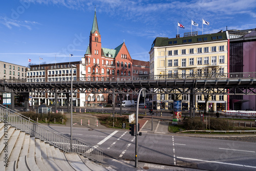 Hamburg Johannisbollwerk Gustav-Adolfskyrkan