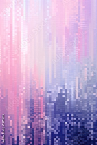 A and Magenta pixel pattern artwork light magenta and dark gray  grid