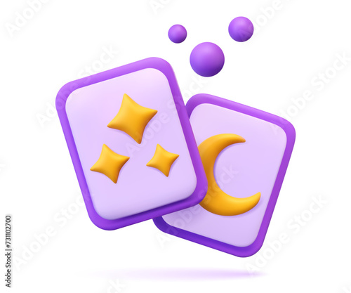 3d magic icon.