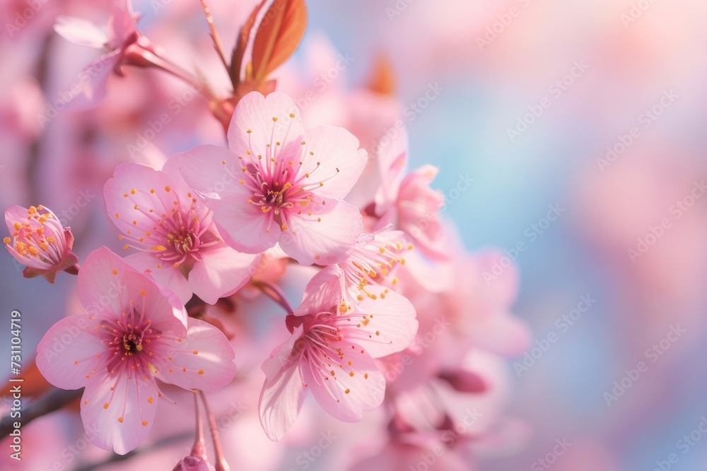 Cherry Blossoms in Full Bloom, Soft pink cherry blossoms in full bloom, creating a tranquil and beautiful springtime scene. Cherry Blossoms in Full Bloom, Soft pink cherry blossoms in full bloom, creating a tranquil and beautiful springtime scene.