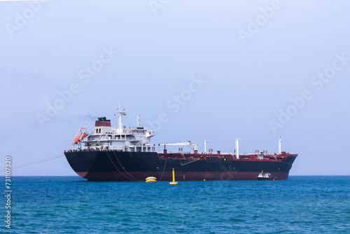 Catia La Mar  La Guaira  Venezuela. Ship docking on the coast