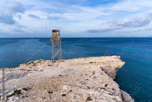 Beautiful bay in Mordogan of Izmir Province photo