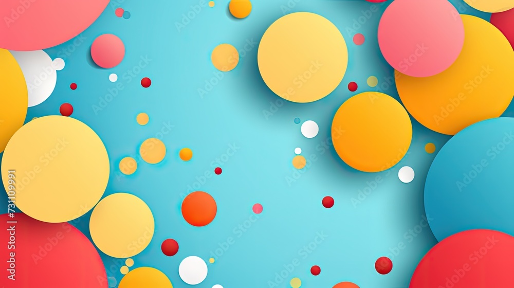pop art background with colorful bubbles pop art background with colorful bubbles