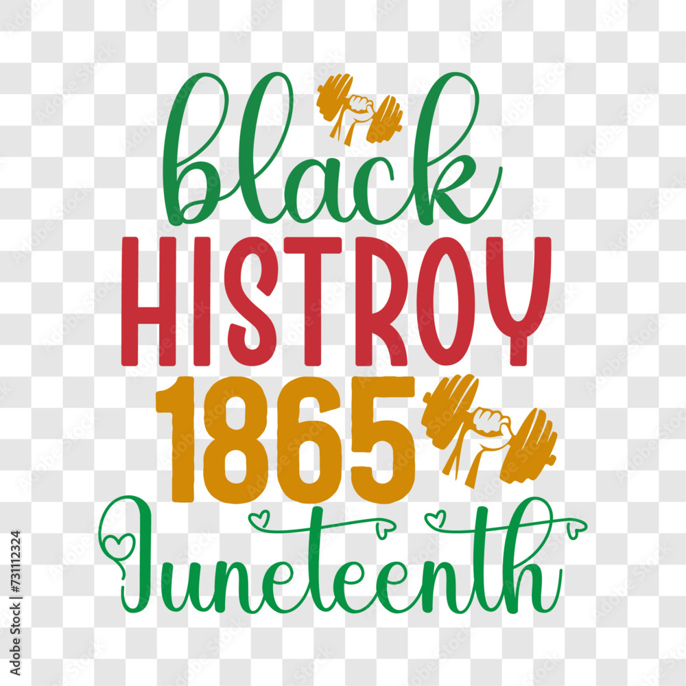 Black History 1865  June Teeenth Finally Free svg,Juneteenth,Black History svg - obrazy, fototapety, plakaty 