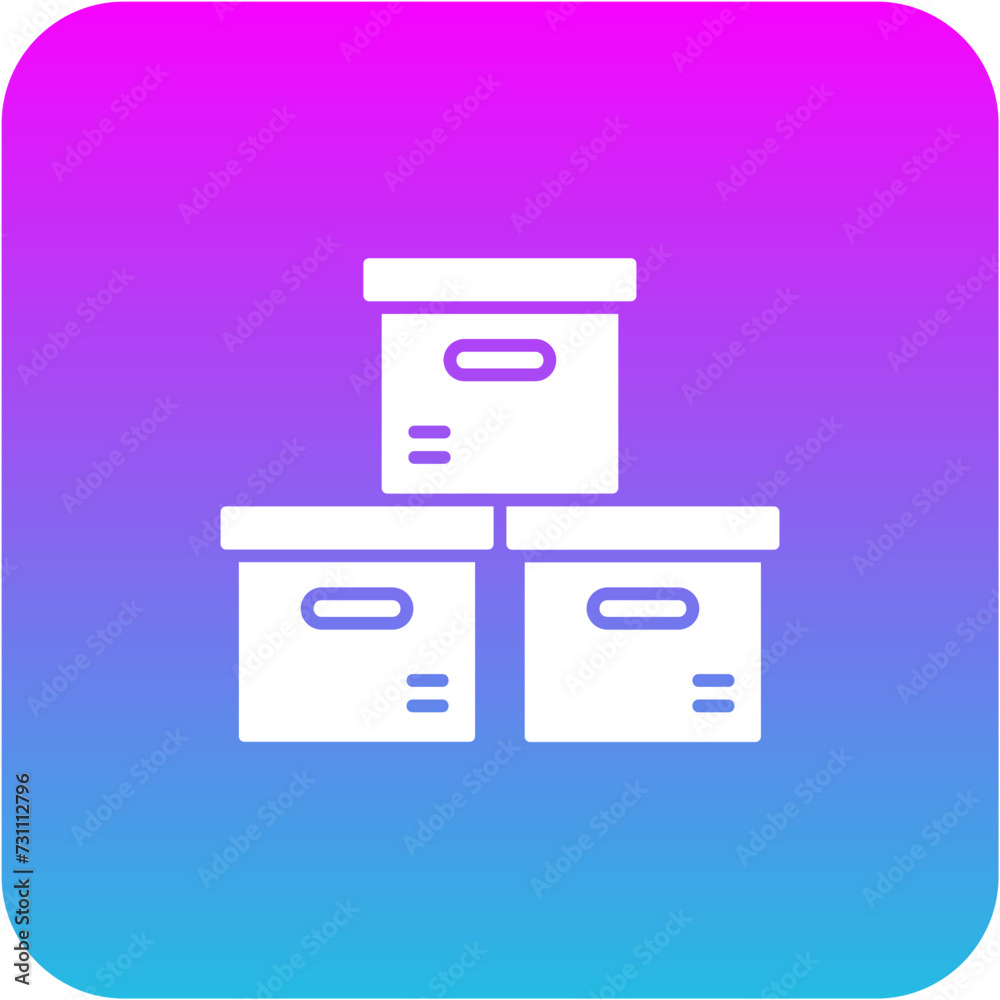 Boxes Icon Boxes Icon