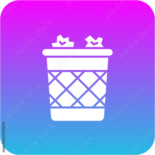 Paper Bin Icon