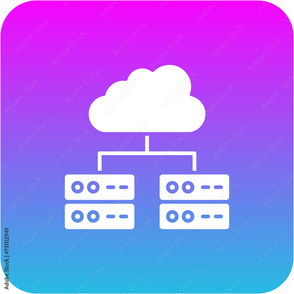 Cloud Storage Icon Cloud Storage Icon