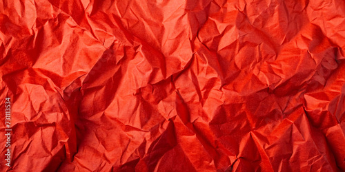 Wallpaper Mural red crumpled paper texture Torontodigital.ca