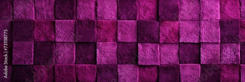 Magenta square checkered carpet texture 