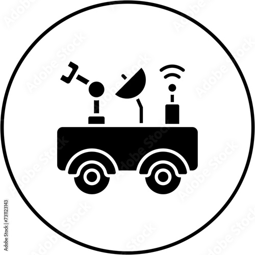 Moon Rover Icon
